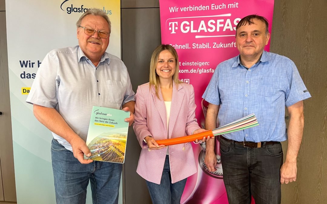 GlasfaserPlus baut im Markt Schopfloch Glasfaser-Anschlüsse