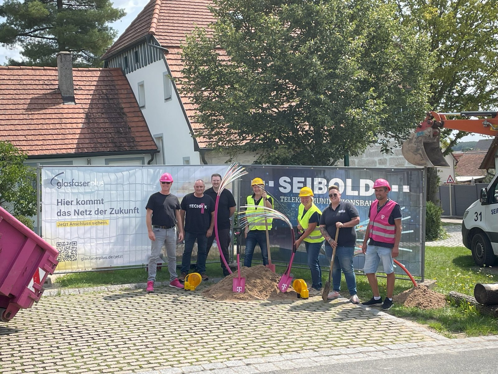 Spatenstich Lonnerstadt Andreas Zapf